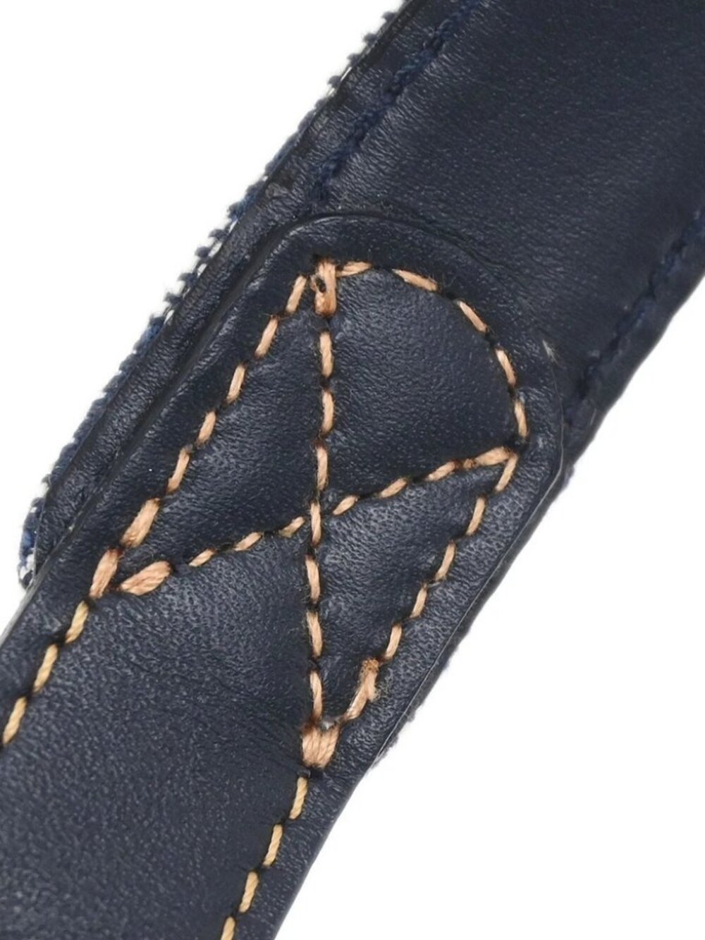 Christian Dior Trotter Belt Navy #85 - Picture 11 of 15